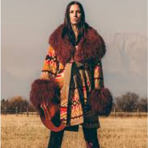 Lindsey Thornburg Gather Smoking Robe - NWT in Box- OS - Picture 10 of 13